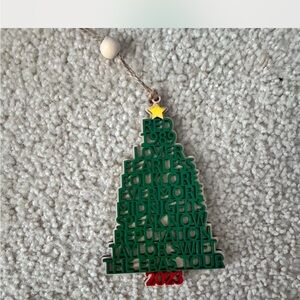 Green Holiday Taylor Swift Ornament